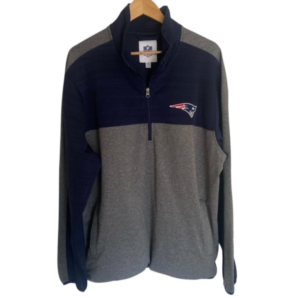 NFL New England Patriots 1/4 Zip Pullover XLarge